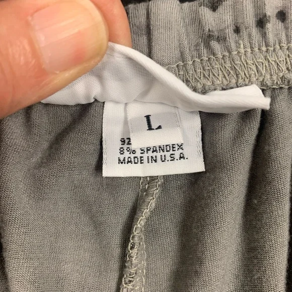 Bryn Walker Gray Patterned Pants- Size Large - Picture 3 of 10